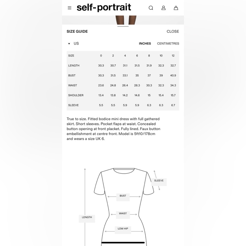 Self portrait NAVY BOUCLE MINI DRESS $650 NWT - Picture 6 of 6